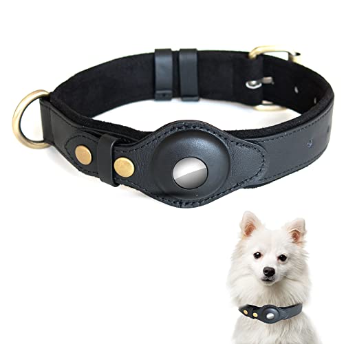Siamo i primi ! - Come primo produttore su Amazon possiamo offrirvi il collare in pelle per cani con supporto Airtag. Per cani con collo da 32 a 45 cm.