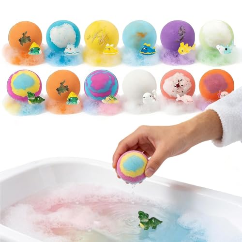 Bain moussant boules pour un spa relaxant à la maison avec surprise pour enfants et parents