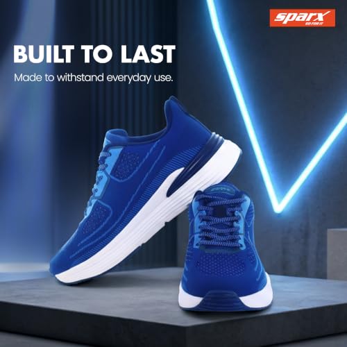 Image of SPARX Sports Shoes for Men - Lightweight, Athletic with Cushioned Comfort, Shock Absorption, Durable Grip, Flexible Sole