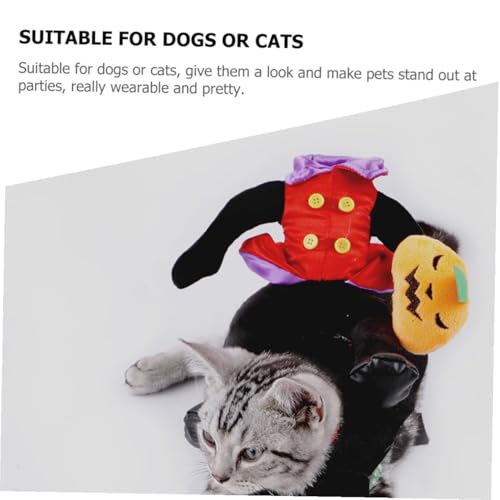 Disfraz Calabaza para Perro Halloween Talla S miniatura 4