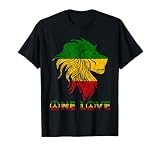 One Pride Love Rasta Reggae Lion Of Judah Rastafari Roots T-Shirt