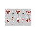 Produktbild ODJOY-FAN Weihnachten Fenster Glas Aufkleber Dekoration Hängende Verzierung Abziehbild Entfernbar Wandaufkleber Wandgemälde Dekor Aufkleber Hängende Verzierung 90x60cm(Rot,1PC)