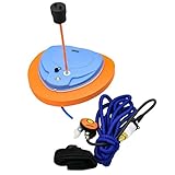 【Sistema de equipo de buceo】 El sistema de buceo pesa solo 11.5 lb, es fácil de transportar cuando sale a bucear. El tiempo de inmersión está relacionado con la potencia restante. Por lo general, puede durar 2,7/5 horas de uso continuo bajo el agua cuando está completamente cargado.