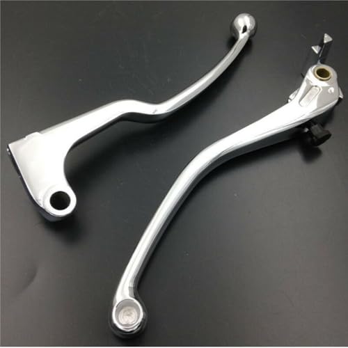 Leviers frein et embrayage moto aluminium pour Yamaha YZF R1 finition chrome