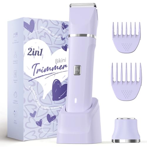 Risina Bikini Trimmer for Women - Wet/Dry Womens Electric Shaver