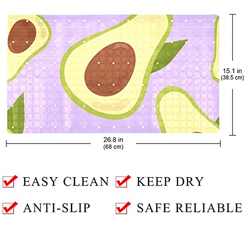 Tapis de bain antidérapant senior évite les chutes dans la douche