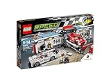 lego speed champions ferrari fxx instructions LEGO S.P.A. LEGO Speed Champion - Playset Puesto de reparación Porsche, Multicolor (75876)