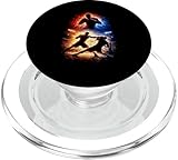 Intense Boxer Kampfring Kampfsport Athlete Kunst PopSockets PopGrip für MagSafe