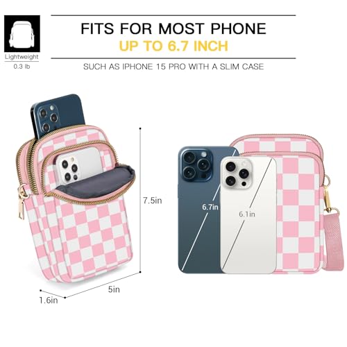 Image of YINHEXI Small Crossbody Bags for Women, Mini Cell Phone Wallet Purse, Shoulder Bag for Women and Men