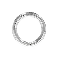 Craft County Lot De 25 Joints Toriques En Métal Pour Bijoux, Bagages Et Vêtements – Acier Soudé 2,5 Cm