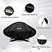 Jiesuo Weber Q Series Grill Cover, Fits Q100, Q1000, Q120, Q1200 and Baby Q, Black, Heavy Duty Polyester, Waterproof, Easy to Clean and Store