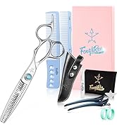 Fengliren High-end Professional Hair Cut Thinning Scissors Hair Cutting Teeth Shears Barber Haird...