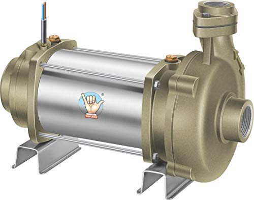 TOPLAND SS Body & Aluminium Rotor ISI MINI OPENWELL SUBMERSIBLE PUMPSET [ TMT(A)-3075 ] [ Phase: 3 ] [ HP: 3 ]