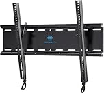 PERLESMITH Tilting TV Wall Mount for 23-60 Inch Flat Curved TVs, Low Profile Tilt TV Mount up to 115 lbs, Wall Mount Bracket Fits 8″/16” Wood Studs, Max VESA 400x400mm, PSMTK1