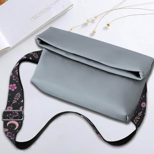 Image of Adjustable Purse Strap Replacement, Wide Shoulder Canvas Bag Strap, Crossbody Handbag Strap