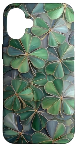 �N���[�o�[ ���[�t�� �O���[�� ���p�g���b�N�f�[ �X�e���h���U�C�N �X�}�z�P�[�X iPhone 16 Plus �p