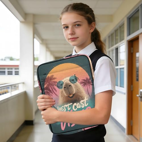 Carpeta de archivos West Coasts Capybaras para evitar la pérdida de documentos A4 importantes 6