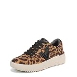 Vionic Women's Kearny Lace 2.0 Tan Leopard 8 Medium