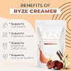 RYZE SUPERFOODS Probiotic Coffee Creamer with 6 Organic Adaptogenic Mushrooms & Probiotics for Energy, Focus, Digestion with USA Grown Turkey Tail, Shiitake, Lions Mane, Reishi, Gluten Free 30 serving