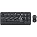 Produktbild Keyboard and mouse set wired/wireless keyboard and mouse set office keyboard and mouse set computer keyboard notebook keyboard-Wireless MK540 black