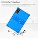 Case for DOOGEE U13 13-Inch Tablet – Shockproof Silicone Protective Cover with Kickstand, Drop-Resistant Business Style (Blue)