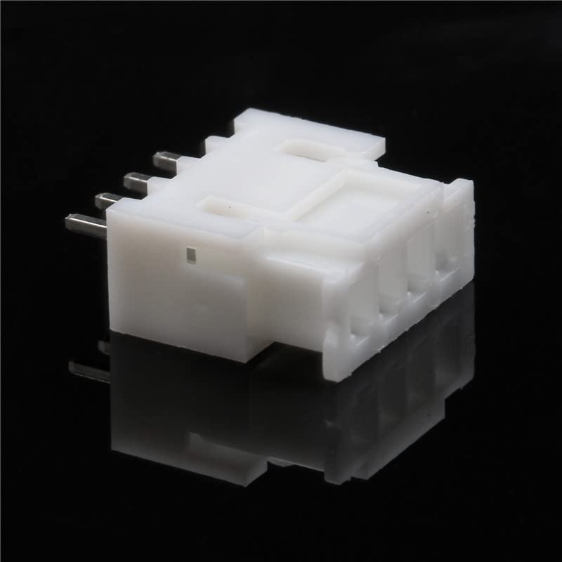 Lot de 350 connecteurs mâles et femelles 2-6 broches 2,54 mm Blanc