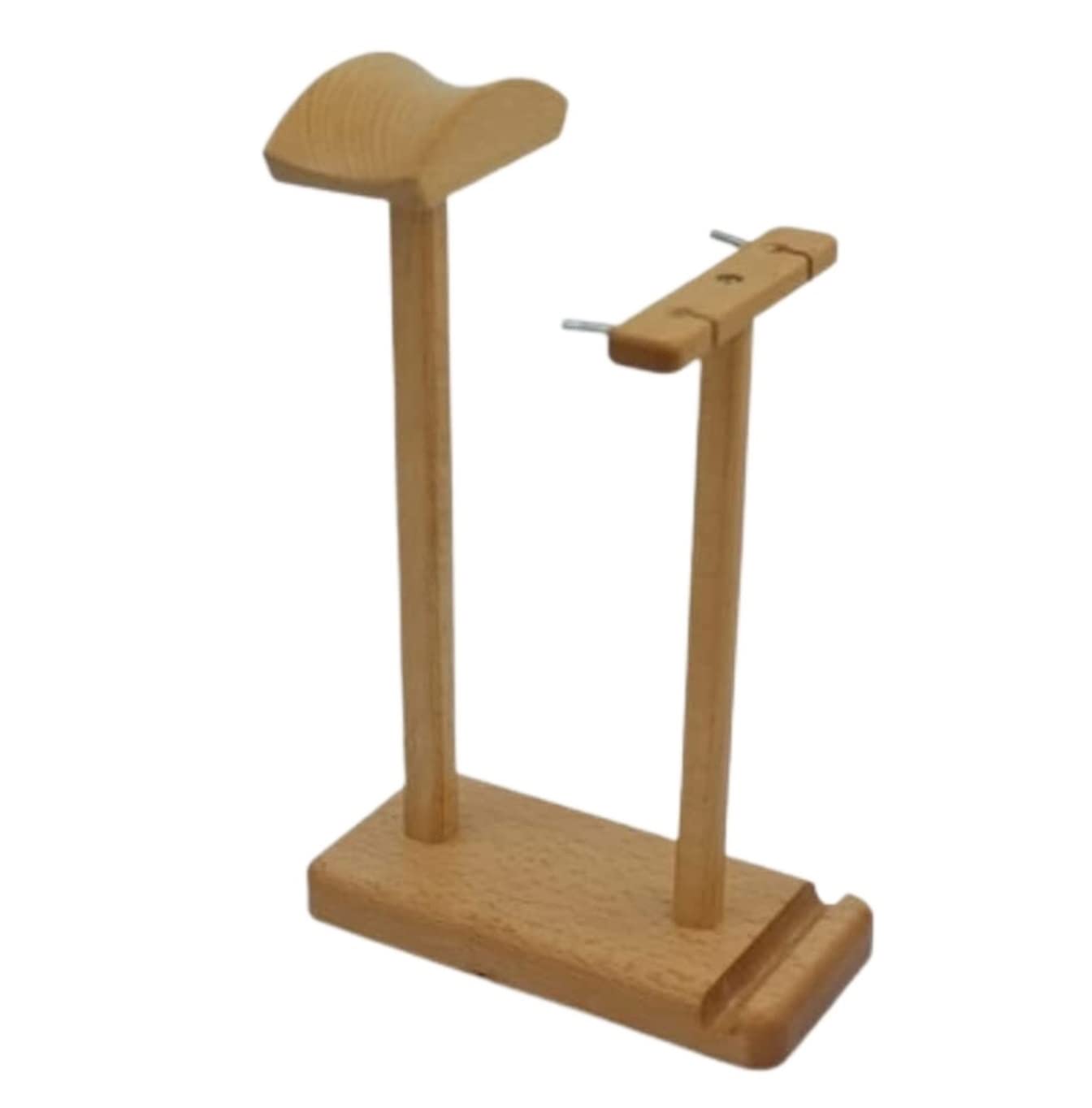 Soporte para Auriculares, Colgador de Auriculares Soporte for Madera Maciza for duales for montado en la Cabeza Auriculares intraaurales