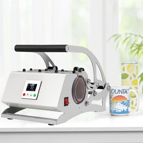 Prensa de calor para vasos con control digital 110V miniatura 1