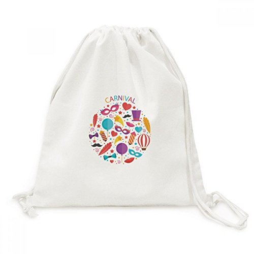 Toile Drawstring Backpack robuste avec cordon ajustable pour un transport sécurisé