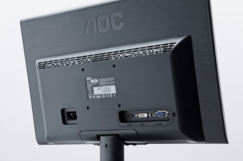 Image of AOC E2450SWH 23.6 Inch 1920 x 1080 Pixels LED Monitor with VGA Port, HDMI Port (Black)