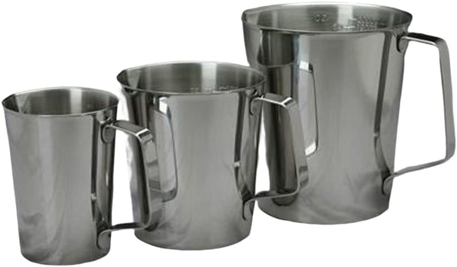 Polar WareT1062 Stainless Steel Graduated Measuring Utensils, 16 oz Capacity