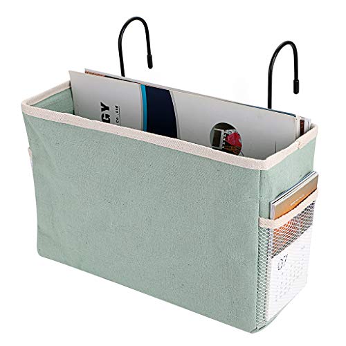 SUMNACON Hängekorb für Bett, Büro, Zuhause, Schule, Schlafsaal, Grün