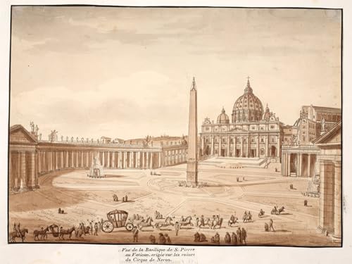 Poster basilique Saint-Pierre Agostino Tofanelli, une impression d'art grand format
