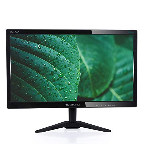 Image of Zebronics 15.59-inch (39.6 cm) LED Backlit Full HD Computer Monitor with USB Powered VGA /HDMI Ports - ZEB-AU16FHD (Black)