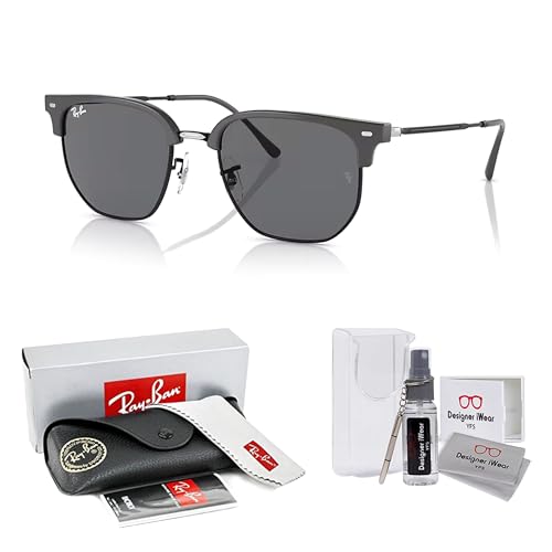 Ray-Ban RB4416 NEW Clubmaster METAL Hexagonal Sunglasses for Men for Women +BUNDLE with ACCESSORY EYEWEAR KIT2