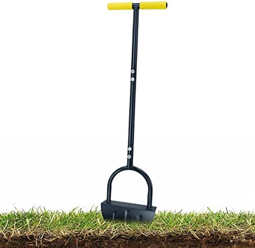 Garden Tiller Manual, Long Handle Claw Cultivator, Hand Tiller Tool For Plant Box And Gardening Bed, Height-Adjustable Gardening Soil Turning Artifact Hayay