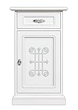  Kleiner Schrank Silber You-Kollektion