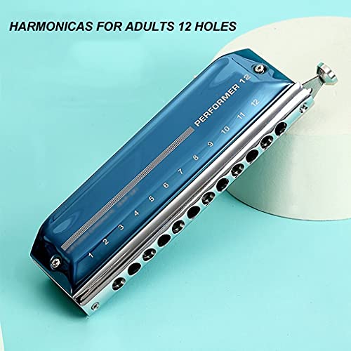 Harmonica, Orgue À Bouche À 12 Trous C avec Étui, Chromatique pour Les Cadeaux D’étudiants Débutants De Joueur… - Les Beatles, Paul McCartney, John Lennon, RIngo Starr, George Harrison Harmonica, Orgue À Bouche À 12 Trous C avec Étui, Chromatique pour Les Cadeaux D'étudiants Débutants De Joueur… – Image 3