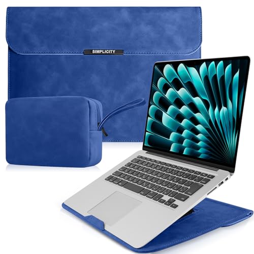 HeeYeal 13-14 Pouces Housse pour Laptop avec Stand pour MacBook Pro 13