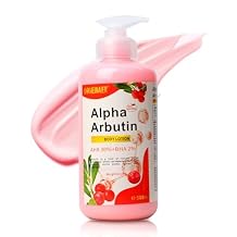 Alpha Arbutin Body Lotion, Alcohol-Free Daily Moisturizer for Sensitive & All Skin Types, Fast Absorbing Formula, Lightly Scented, 500ml