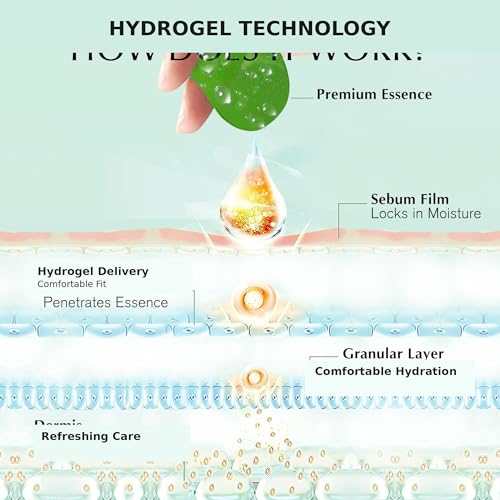 Image of Enaskin Naturals Under Eye Patches for Women and Men: 30 Pairs Green Tea Eye Masks with Caffeine, Collagen & Hyaluronic Acid - Cooling Hydrogel Eye Gels for Refreshed-Looking Skin (Green Tea)