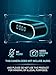 braosusner WiFi Hidden Camera Clock Wireless Spy Camera HD 1080P Security with Night Vison and Motion Detection for Home/Office,No Audio
