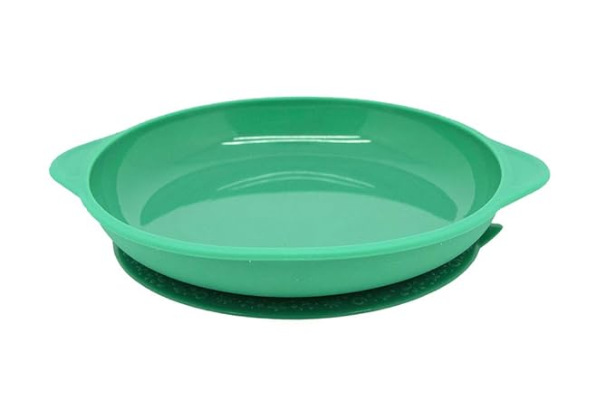 Marcus Marcus Silicon Suction Plate for Toddlers (Green)