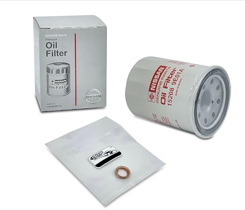 NEW Genuine OEM Engine Oil Filter 15208-9E01A + Drain Plug 4STEED MOTORS 11026-JA00A FITS FOR NISSAN/INFINITI