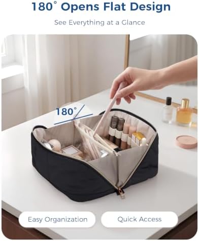 Cosmetic Bag Organizer Travel, Compact Lightweight Accessory for Travel and Daily Use - Ma detail image
