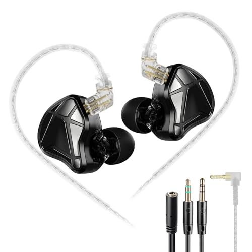 KZ Axas �Q�[�~���O�C���z�� �L�� PS4 PC Xbox PS5�p �m�C�Y�A�C�\���[�V���� IEM ��x���̃Q�[���p �m�[�g�p�\�R��/�R���\�[��/���o�C���p�̉��K�t�B�b�g�C���z�� (�u���b�N, �m�~�b�N)
