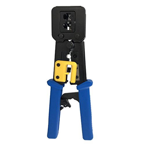gazechimp Ferramenta De Crimpagem EZ RJ45 Para RJ-11 12 E RJ-45 - Substituição De Lâ De 1 Pacote De