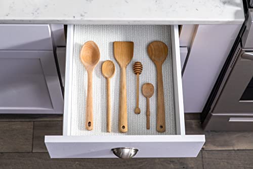 Duck Easyliner Shelf Liner, Non-Adhesive Select Grip For Drawers And Cabinets, 12 Inches X 24 Feet, White #TOP7