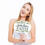 Big Dot of Happiness Funny Elegant Cross - Religious Party Photo Booth Props Kit - 10 Piece - Image 2