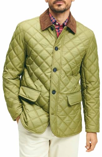 Image of Brooks Brothers Men's Diamond Quilted Walking Coat